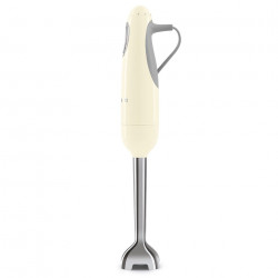 Blender manual Smeg HBF11CREU, 700 W, 14850 rpm, Functie Turbo, Maner antiderapant, Crem