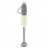 Blender manual Smeg HBF11CREU, 700 W, 14850 rpm, Functie Turbo, Maner antiderapant, Crem
