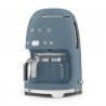 Cafetiera electrica Smeg DCF02SBMEU, 1050 W, 1,4 l,Cana de 1,25 l, Pana la 10 cesti, Sistem anti-fierbere, Albastru cenusiu