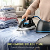 Just Perfecto JP-SGI2400 Steam Generator, 2400 W, 1.2 L, 5 bar, 120 g/min, Adjustable Temperature and Steam Control, Self-Cleaning, Black/Blue