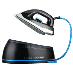 Just Perfecto JP-SGI2400 Steam Generator, 2400 W, 1.2 L, 5 bar, 120 g/min, Adjustable Temperature and Steam Control, Self-Cleaning, Black/Blue