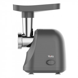 Masina de tocat carne Oliver Voltz OV51991G, 800 W, Marsarier, Accesoriu pentru rosii, accesorii de 5 si 7 mm, Otel inoxidabil, Gri inchis