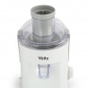 Storcator de fructe Oliver Voltz OV51160C, 400 W, 600 ml, 2 trepte, Recipient pentru resturi, Silentios, Alb