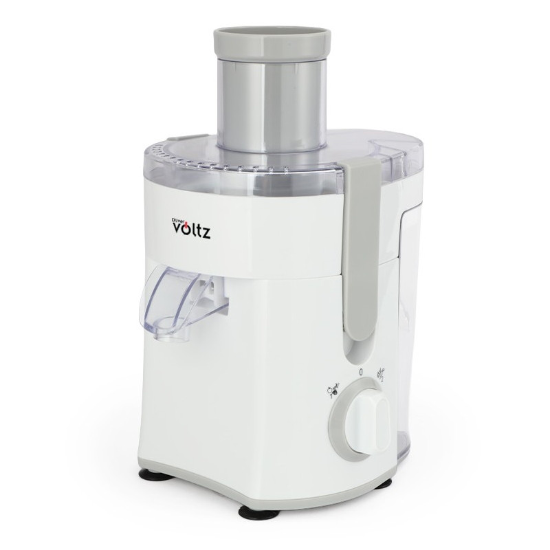 Αποχυμωτής Oliver Voltz OV51160C, 400 W, 600 ml, 2 ταχύτητες, Μεγάλη είσοδος, Δοχείο απορριμμάτων, Αθόρυβος, Λευκός