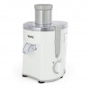 Storcator de fructe Oliver Voltz OV51160C, 400 W, 600 ml, 2 trepte, Recipient pentru resturi, Silentios, Alb