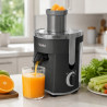Αποχυμωτής Oliver Voltz OV51160C, 400 W, 600 ml, 2 ταχύτητες, Μεγάλη είσοδος, Δοχείο απορριμμάτων, Αθόρυβος, Μαύρος