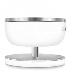 Cantar de bucatarie Smeg Collezione KSC01WHMWW, Pana la 5 kg/5 l, funcție TARA, Afisaj LED, Baza antiderapanta, Baterie reincarcabila, Alb mat