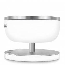 Cantar de bucatarie Smeg Collezione KSC01WHMWW, Pana la 5 kg/5 l, funcție TARA, Afisaj LED, Baza antiderapanta, Baterie reincarcabila, Alb mat