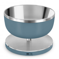 Smeg Collezione KSC01SBMWW Kitchen Scale, Up to 5 kg/5 L, TARE, LED Display, Non-Slip Base, Battery Life Up to 36 Hours, Stormy Blue