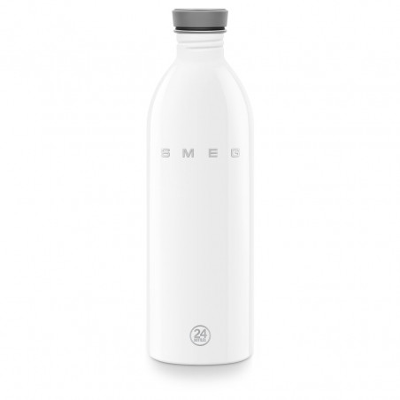 Smeg Urban WBF02WH palack, 1 l, légmentesen záródó, VRA nélkül, rozsdamentes acél, fehér