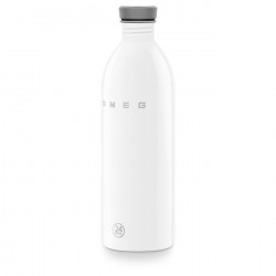 Smeg Urban WBF02WH palack, 1 l, légmentesen záródó, VRA nélkül, rozsdamentes acél, fehér