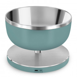 Smeg Collezione KSC01EGMWW Kitchen Scale, Up to 5 kg/5 L, TARE, LED Display, Non-Slip Base, Battery Life Up to 36 Hours, Emerald Green