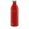 Smeg Urban WBF02RD palack, 1 l, légmentesen záródó, VRA nélkül, rozsdamentes acél, piros
