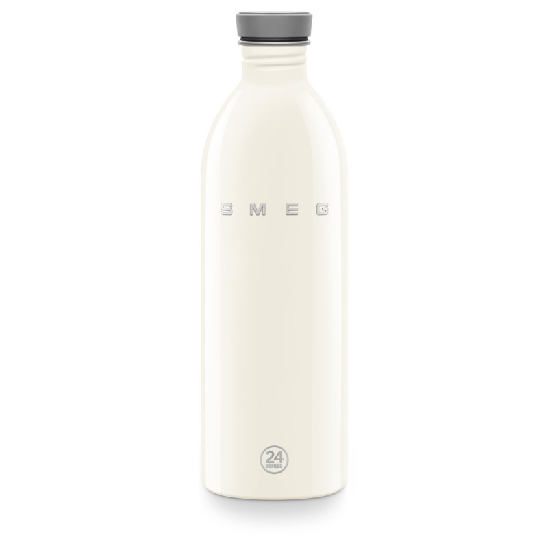Smeg Urban WBF02CR palack, 1 l, légmentesen záródó, VRA nélkül, rozsdamentes acél, krém színű
