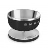 Cântar de bucătărie Smeg Collezione KSC01BLMWW, până la 5 kg/5 l, funcție TARA, afișaj LED, bază antiderapantă, autonomie de până la 36 de ore, negru mat