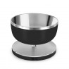 Smeg Collezione KSC01BLMWW Kitchen Scale, Up to 5 kg/5 L, TARE, LED Display, Non-Slip Base, Battery Life Up to 36 Hours, Matte Black