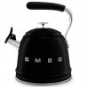 Smeg CKLW2001BL sípoló vízforraló, 2,3 l, indukciós, hőálló fogantyú, fekete