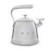 Smeg WKF01SS sípoló vízforraló, 2,3 l, indukciós, hőálló fogantyú, acél, ezüst színű