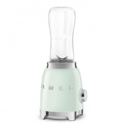 Smeg PBF01PGEU Blender, 300W, 2 x 600 mL, 20,000–24,000 rpm, Non-slip base, BPA-free, Stainless steel, Pastel green