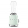 Smeg PBF01PGEU Blender, 300W, 2 x 600 mL, 20,000–24,000 rpm, Non-slip base, BPA-free, Stainless steel, Pastel green