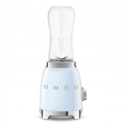 Μπλέντερ Smeg PBF01PBEU, 300 W, 2x 600 ml, 20.000-24.000 στροφές/λεπτό, Αντιολισθητική βάση, χωρίς BPA, Ανοξείδωτο ατσάλι, Παστέλ μπλε