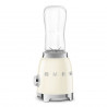 Smeg PBF01CREU turmixgép, 300 W, 2×600 ml, 20 000–24 000 fordulat/perc, csúszásgátló talp, BPA-mentes, rozsdamentes acél, krém