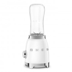 Smeg PBF01WHEU turmixgép, 300 W, 2×600 ml, 20 000–24 000 fordulat/perc, csúszásgátló talp, BPA-mentes, rozsdamentes acél, fehér