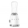 Smeg PBF01WHEU turmixgép, 300 W, 2×600 ml, 20 000–24 000 fordulat/perc, csúszásgátló talp, BPA-mentes, rozsdamentes acél, fehér