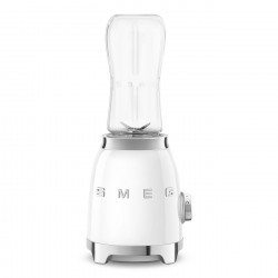 Smeg PBF01WHEU turmixgép, 300 W, 2×600 ml, 20 000–24 000 fordulat/perc, csúszásgátló talp, BPA-mentes, rozsdamentes acél, fehér