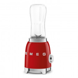 Smeg PBF01RDEU Blender, 300W, 2 x 600 mL, 20,000–24,000 rpm, Non-slip base, BPA-free, Stainless steel, Red