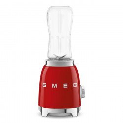 Smeg PBF01RDEU Blender, 300W, 2 x 600 mL, 20,000–24,000 rpm, Non-slip base, BPA-free, Stainless steel, Red