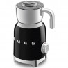 Aparat pentru spumarea laptelui Smeg MFF11BLEU, 500 W, 600 ml, 8 programe, cană detașabilă, oprire automată, negru