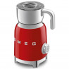 Συσκευή αφρισμού γάλακτος Smeg MFF11RDEU, 500 W, 600 ml, 8 προγράμματα, Αφαιρούμενη κανάτα, Αυτόματη απενεργοποίηση, Κόκκινο