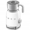 Уред за разпенване на мляко Smeg MFF11WHEU, 500 W, 600 мл, 8 програми, Подвижна кана, Автоматично изключване, Бял