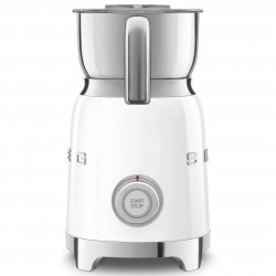 Συσκευή αφρισμού γάλακτος Smeg MFF11WHEU, 500 W, 600 ml, 8 προγράμματα, Αφαιρούμενη κανάτα, Αυτόματη απενεργοποίηση, Λευκό