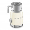 Aparat pentru spumarea laptelui Smeg MFF11CREU, 500 W, 600 ml, 8 programe, cană detașabilă, oprire automată, cremă