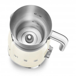 Smeg MFF11CREU tejhabosító, 500 W, 600 ml, 8 program, kivehető kancsó, automatikus kikapcsolás, krém