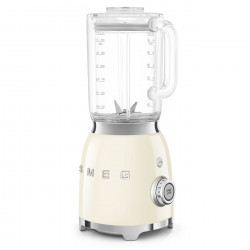 Smeg BLF03CREU Blender, 800W, 1.5 L, 18,000 rpm, 4 programs, 4 speeds + Pulse, Stainless Steel, Cream