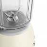 Μπλέντερ Smeg BLF03CREU, 800 W, 1,5 λίτρα, 18.000 στροφές/λεπτό, 4 προγράμματα, 4 ταχύτητες + λειτουργία Pulse, ανοξείδωτο ατσάλι, χρώμα κρεμ
