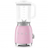 Μπλέντερ Smeg BLF03PKEU, 800 W, 1,5 λίτρα, 18.000 στροφές/λεπτό, 4 προγράμματα, 4 ταχύτητες + λειτουργία Pulse, ανοξείδωτο ατσάλι, ροζ