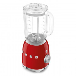 Smeg BLF03RDEU Blender, 800W, 1.5 L, 18,000 rpm, 4 programs, 4 speeds + Pulse, Stainless Steel, Red