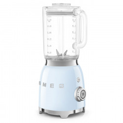 Μπλέντερ Smeg BLF03PBEU, 800 W, 1,5 λ, 18.000 στροφές/λεπτό, 4 προγράμματα, 4 ταχύτητες + λειτουργία Pulse, ανοξείδωτο ατσάλι, παστέλ μπλε