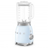 Blender Smeg BLF03PBEU, 800 W, 1,5 l, 18 000 rpm, 4 programe, 4 viteze + funcție puls, oțel inoxidabil, albastru pastel