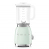Blender Smeg BLF03PGEU, 800 W, 1,5 l, 18 000 rpm, 4 programe, 4 viteze + funcție „Puls”, oțel inoxidabil, verde pastel