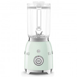 Блендер Smeg BLF03PGEU, 800W, 1.5 л, 18000 об/мин, 4 програми, 4 скорости + Пулс, Неръждаема стомана, Пастелно зелен