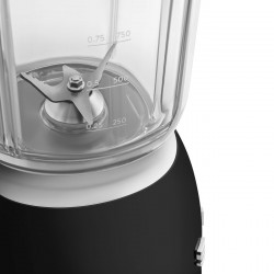 Μπλέντερ Smeg BLF03BLEU, 800 W, 1,5 λίτρα, 18.000 στροφές/λεπτό, 4 προγράμματα, 4 ταχύτητες + λειτουργία Pulse, ανοξείδωτο ατσάλι, μαύρο