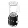 Smeg BLF03BLEU Blender, 800 W, 1.5 L, 18,000 rpm, 4 programs, 4 speeds + Pulse, Stainless Steel, Black