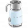 Συσκευή αφρισμού γάλακτος Smeg MFF11PBEU, 500 W, 600 ml, 8 προγράμματα, Αφαιρούμενη κανάτα, Αυτόματη απενεργοποίηση, Παστέλ μπλε