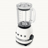 Smeg Porsche BLF03PCWEU Blender, 800 W, 1.5 L, 18,000 rpm, 4 programs, 4 speeds + Pulse, Stainless Steel, White