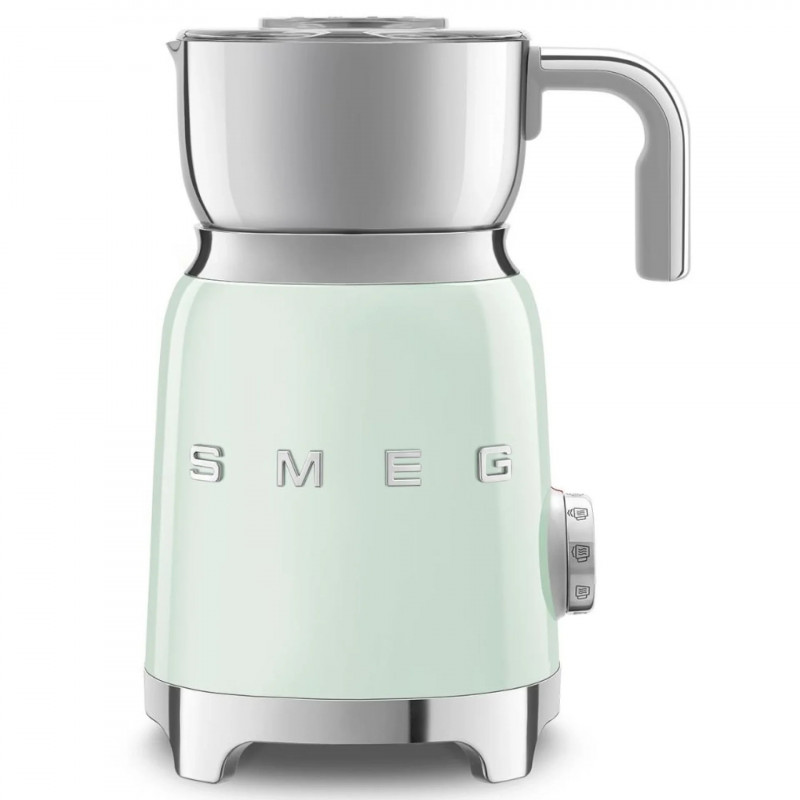 Smeg MFF11PGEU tejhabosító, 500 W, 600 ml, 8 program, kivehető kancsó, automatikus kikapcsolás, pasztellzöld